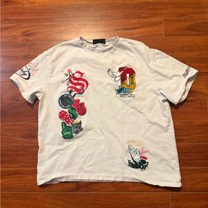 Supply & Demand Graphic White T-Shirt
